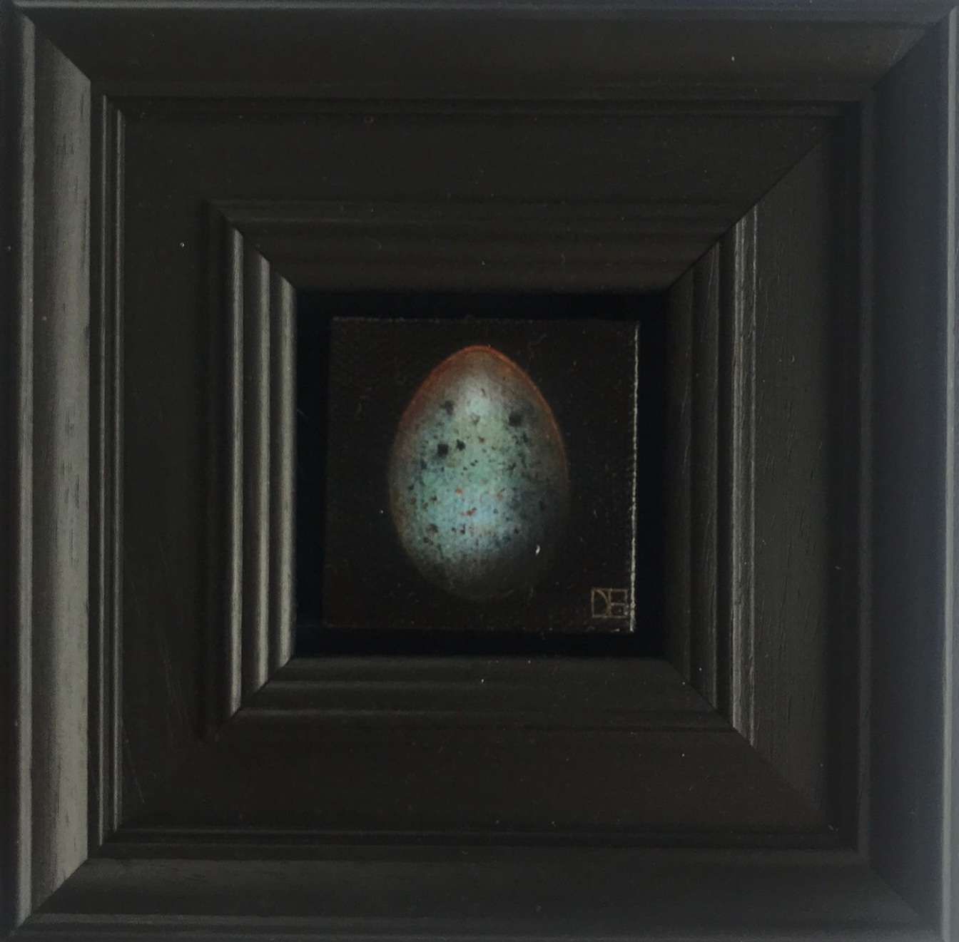 Pocket Bluer Blackbird Egg 3 by Dani Humberstone