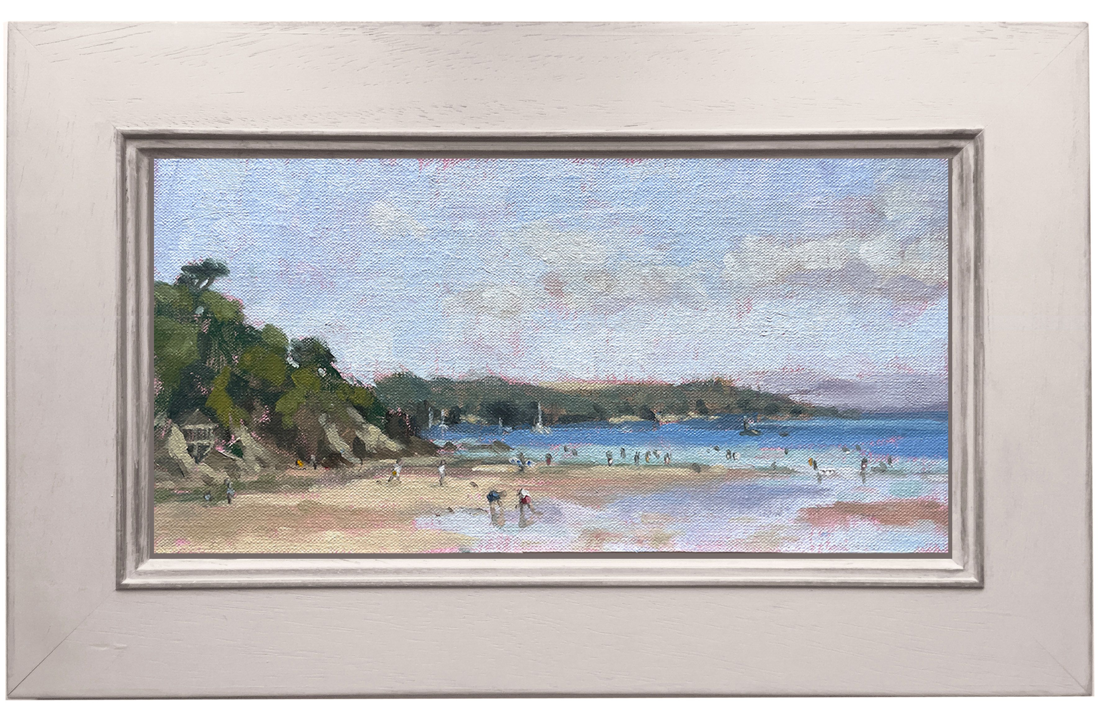 Salcombe, Summer Day at North Sands by Fiona Carver - Secondary Image