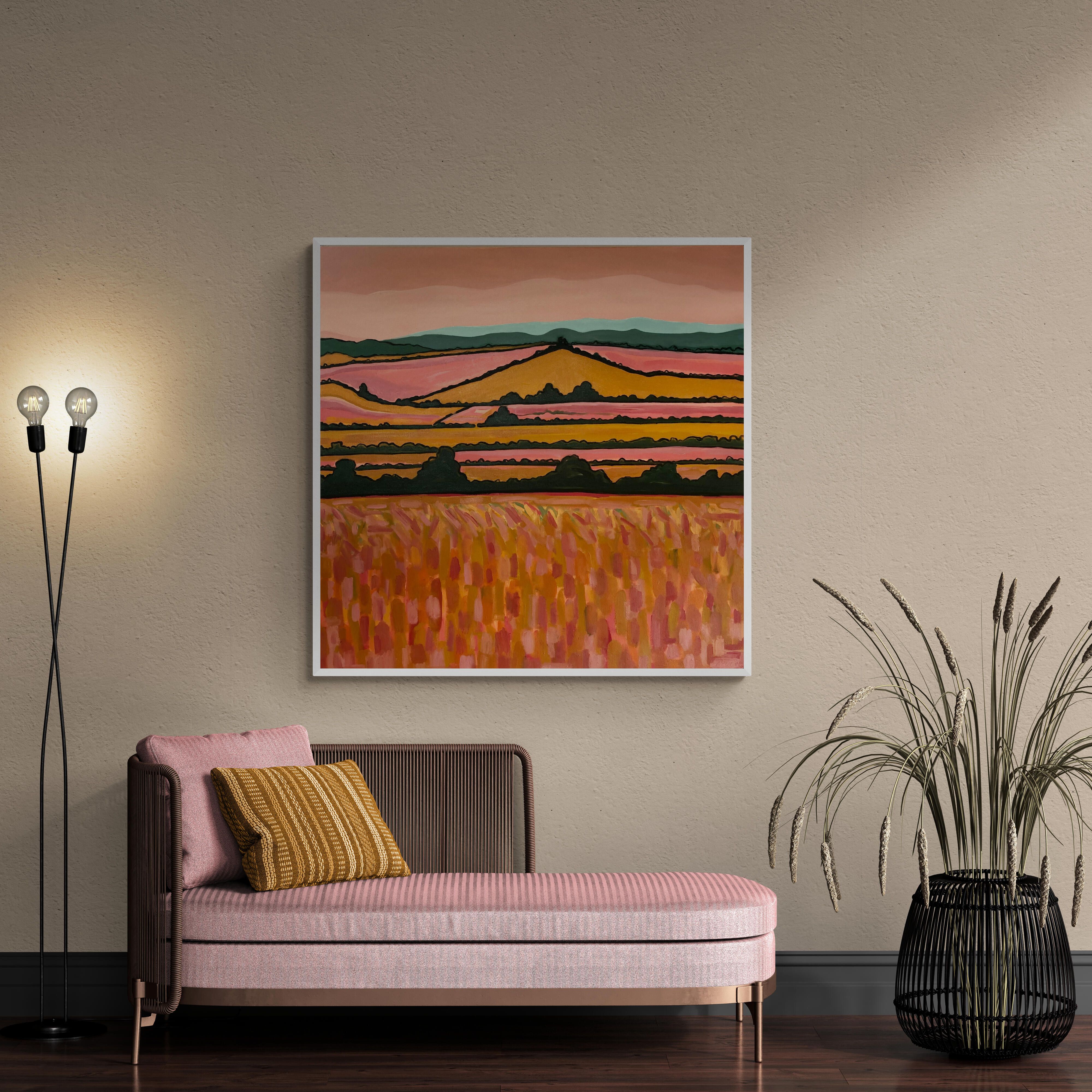 Pink Fields  by Alexa Roscoe - Secondary Image