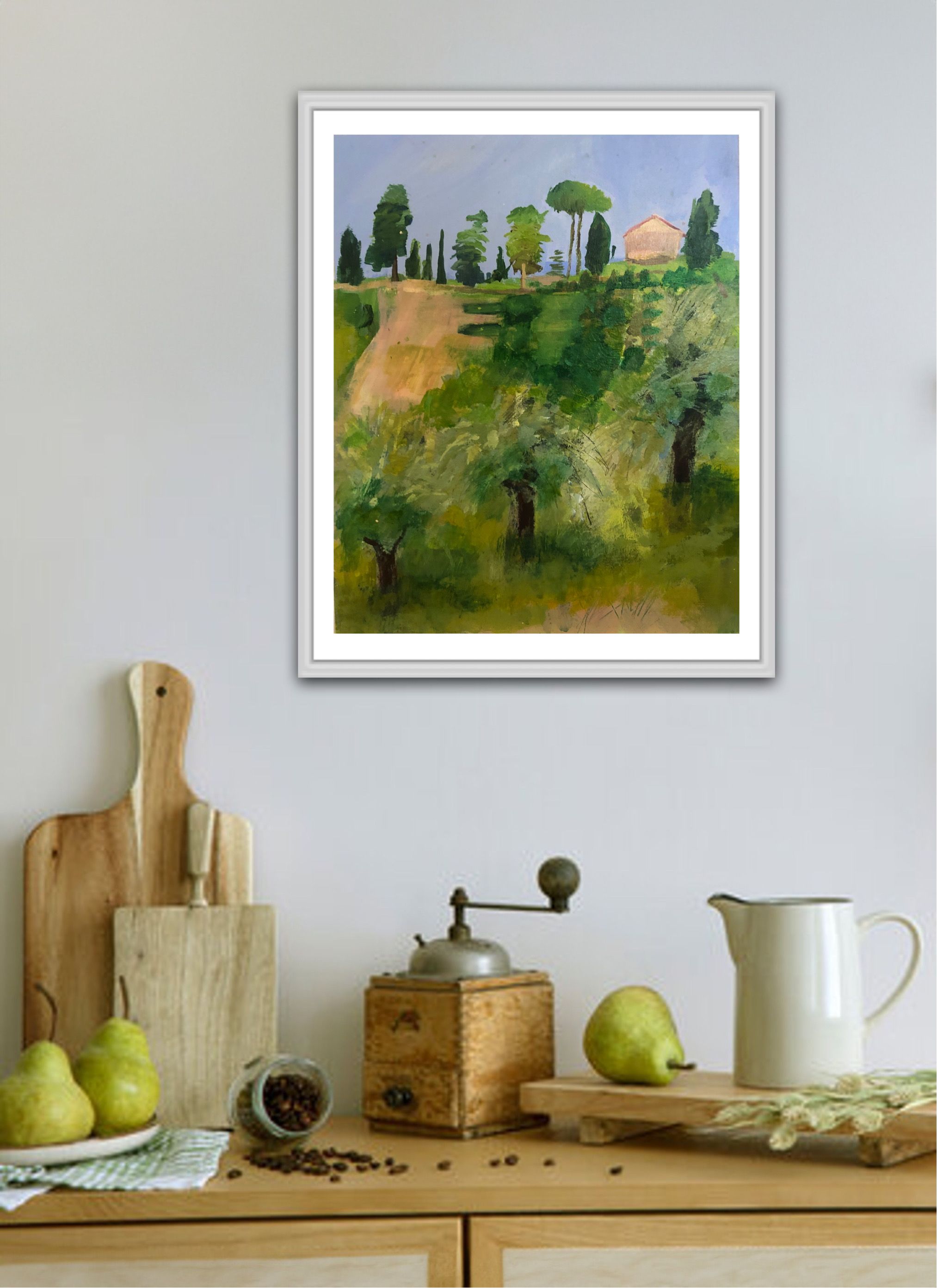 Italian vineyards  by Maggie LaPorte-Banks - Secondary Image