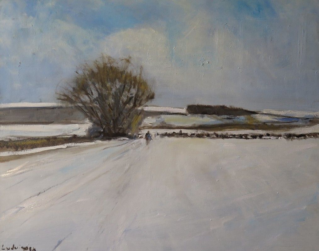 Wolds Snow by Malcom Ludvigsen by Malcom Ludvigsen