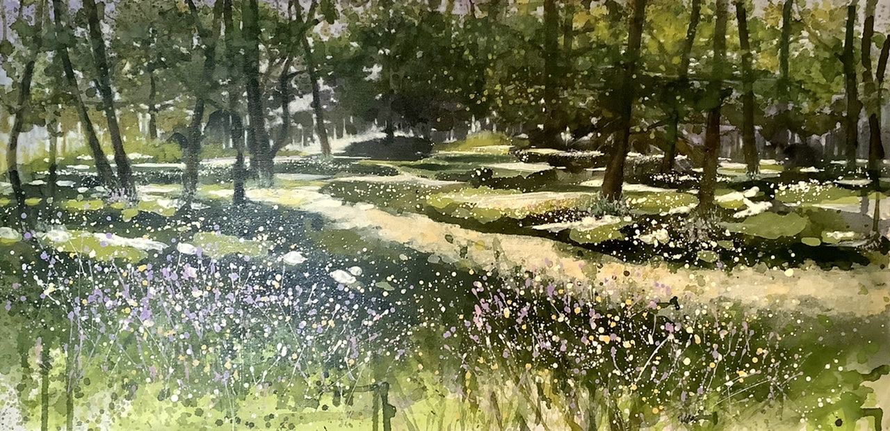 Wildflower Path by Adele Riley