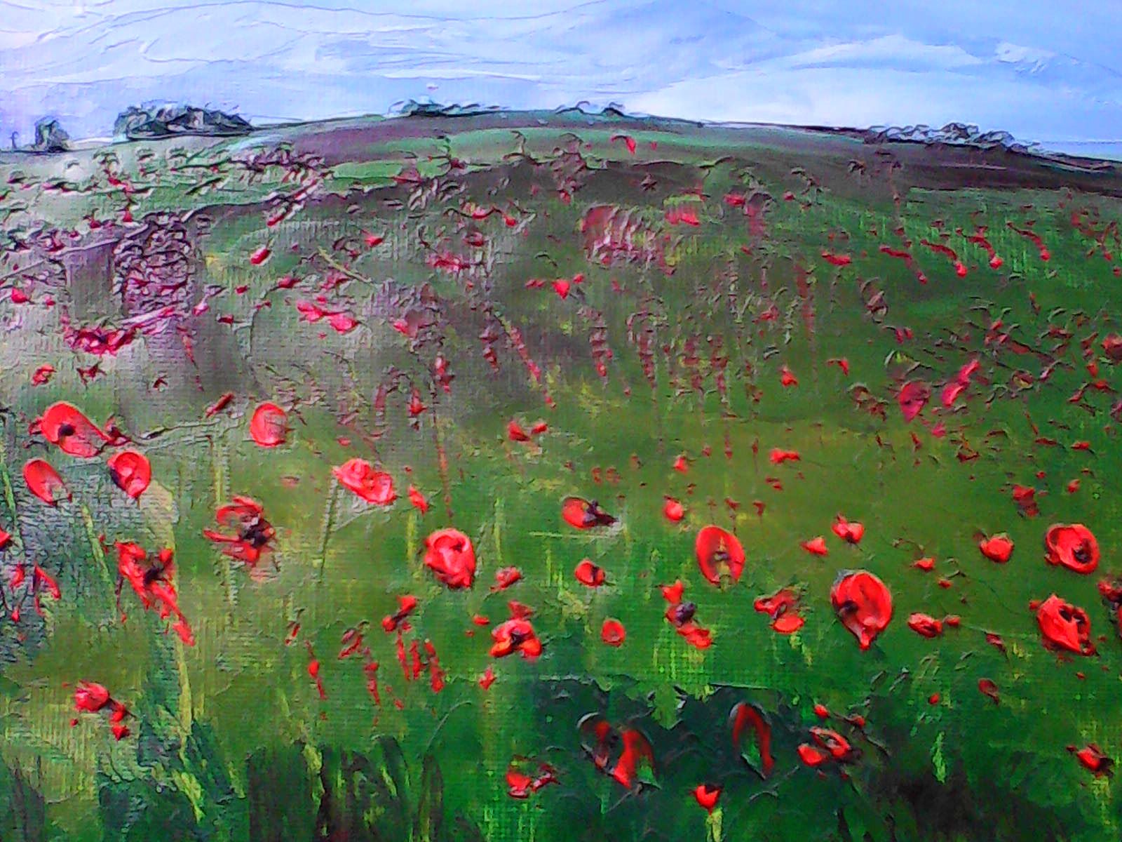 Cotswold Poppies by Candy James