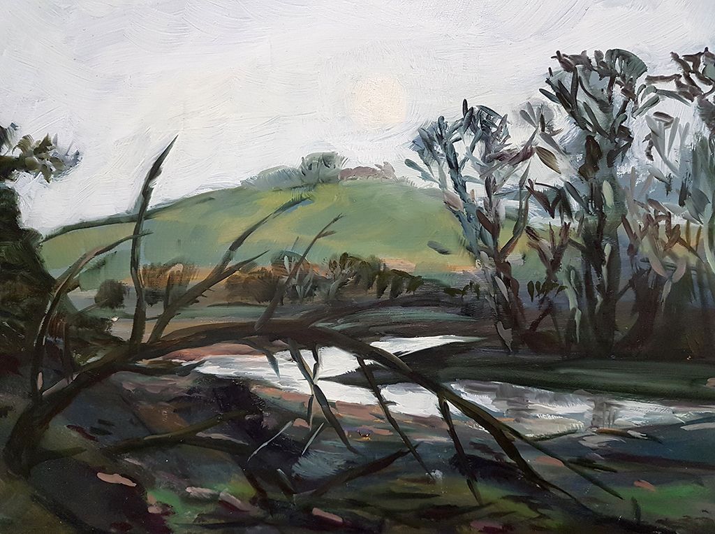 Creek, Cornwall by Sarah Chalmers