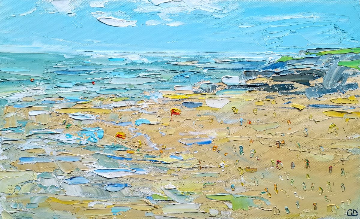 Bude Beach II by Georgie Dowling