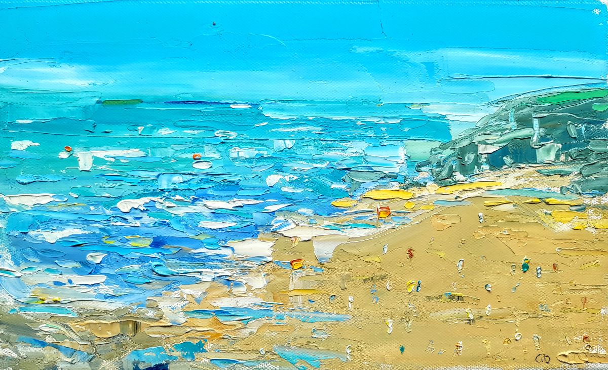 Bude Beach I by Georgie Dowling
