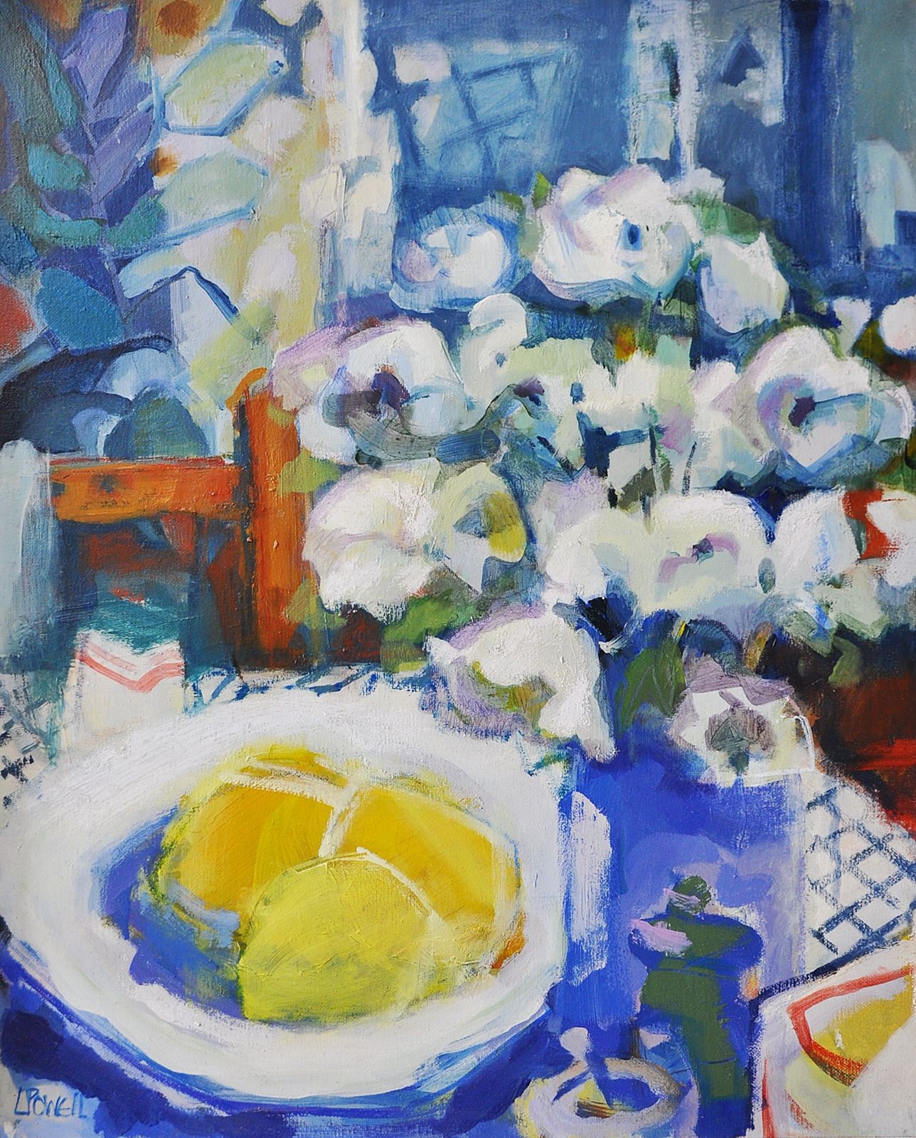 Blue Kitchen by Lucy Powell
