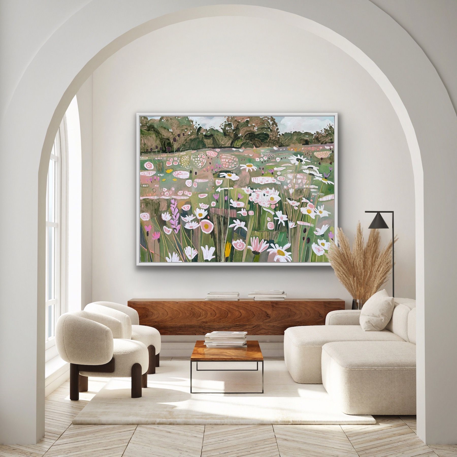 Daisies Galore at Ryewater by Elaine Kazimierczuk - Secondary Image