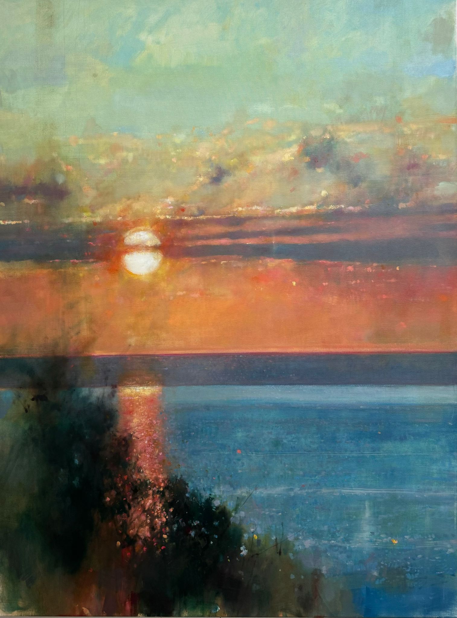 Sundown at Mortehoe by Bill Bate