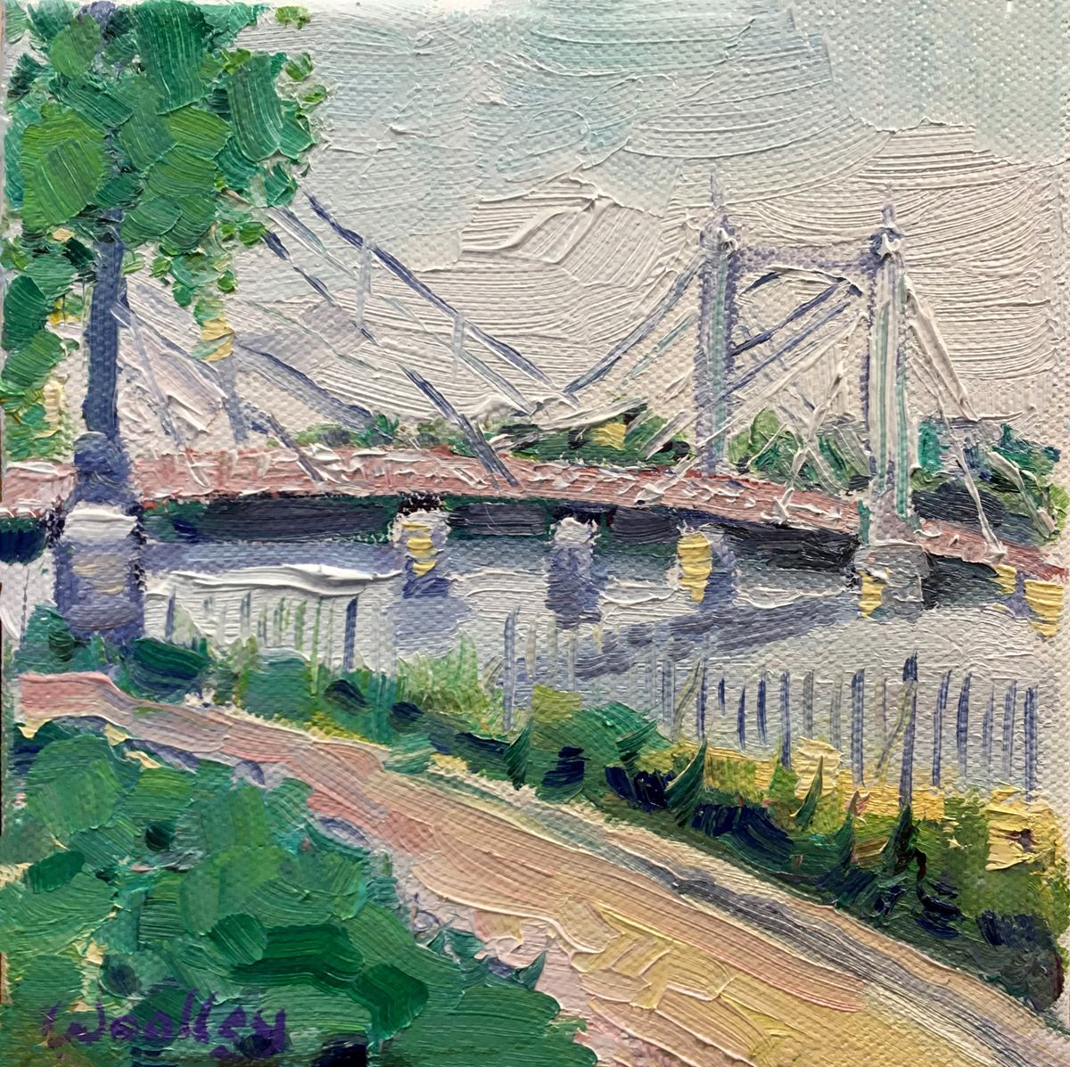 Albert Bridge by Eleanor Woolley
