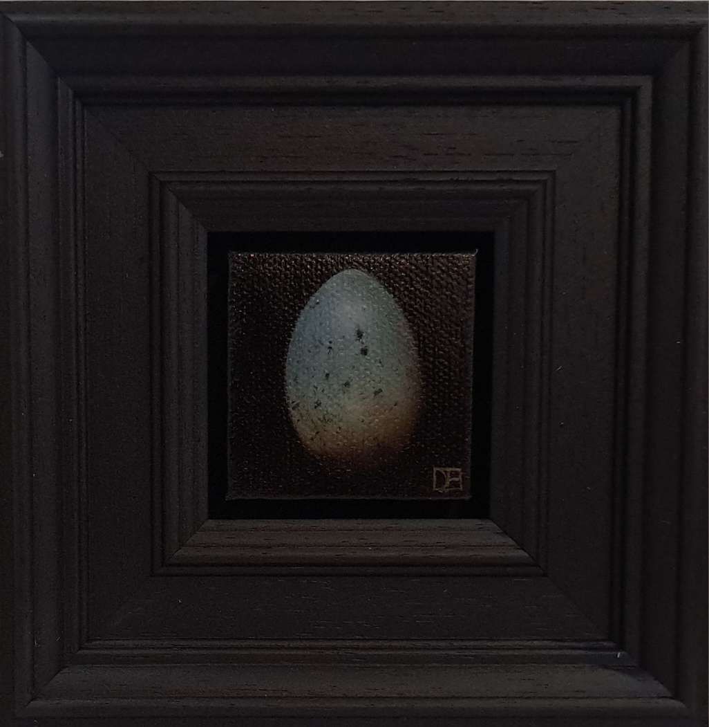 Pocket Warm Pale Blue Blackbird's Egg 2 c  by Dani Humberstone