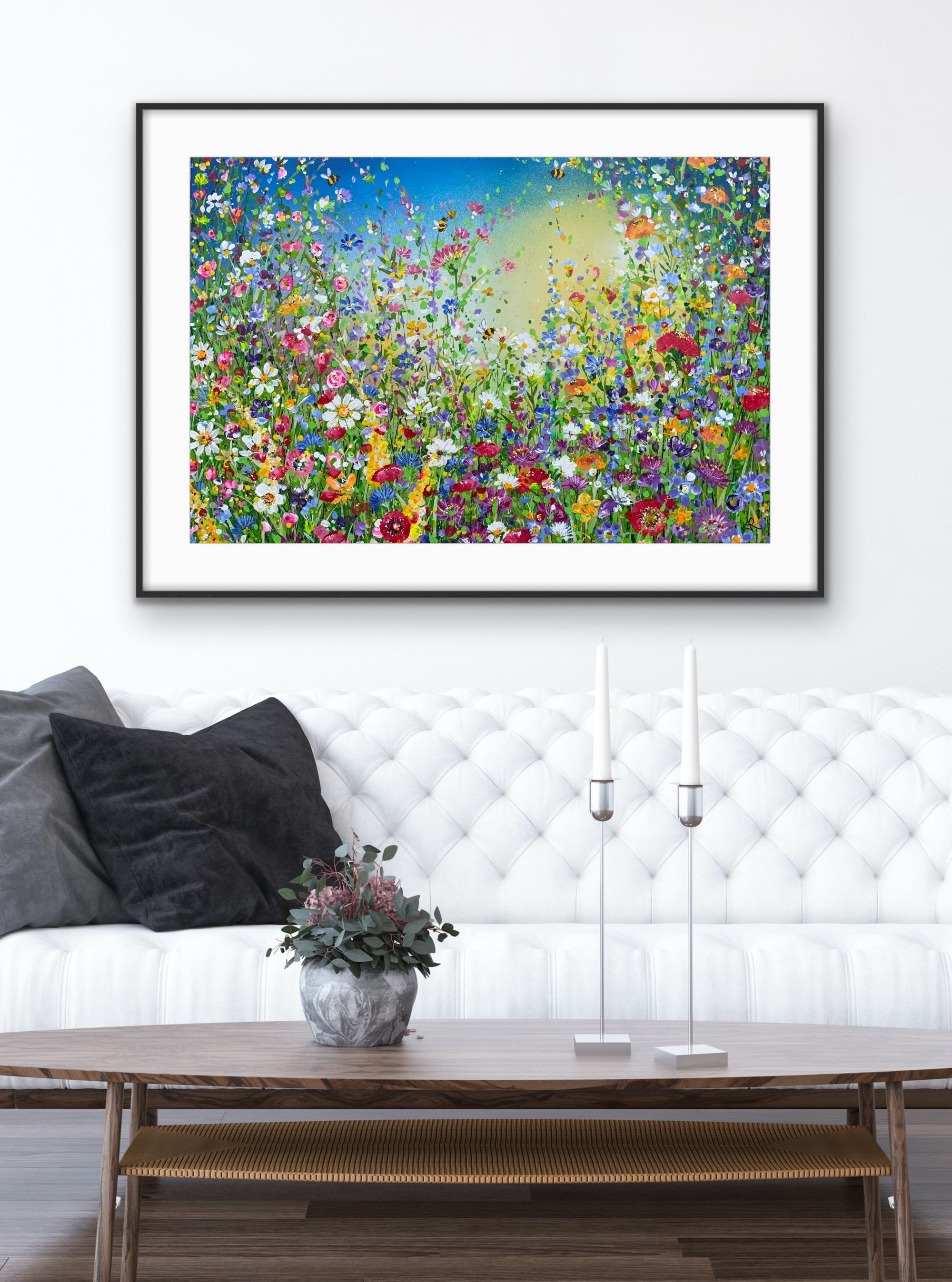 Joy of Summer Floral Meadow  by Jan Rogers - Secondary Image