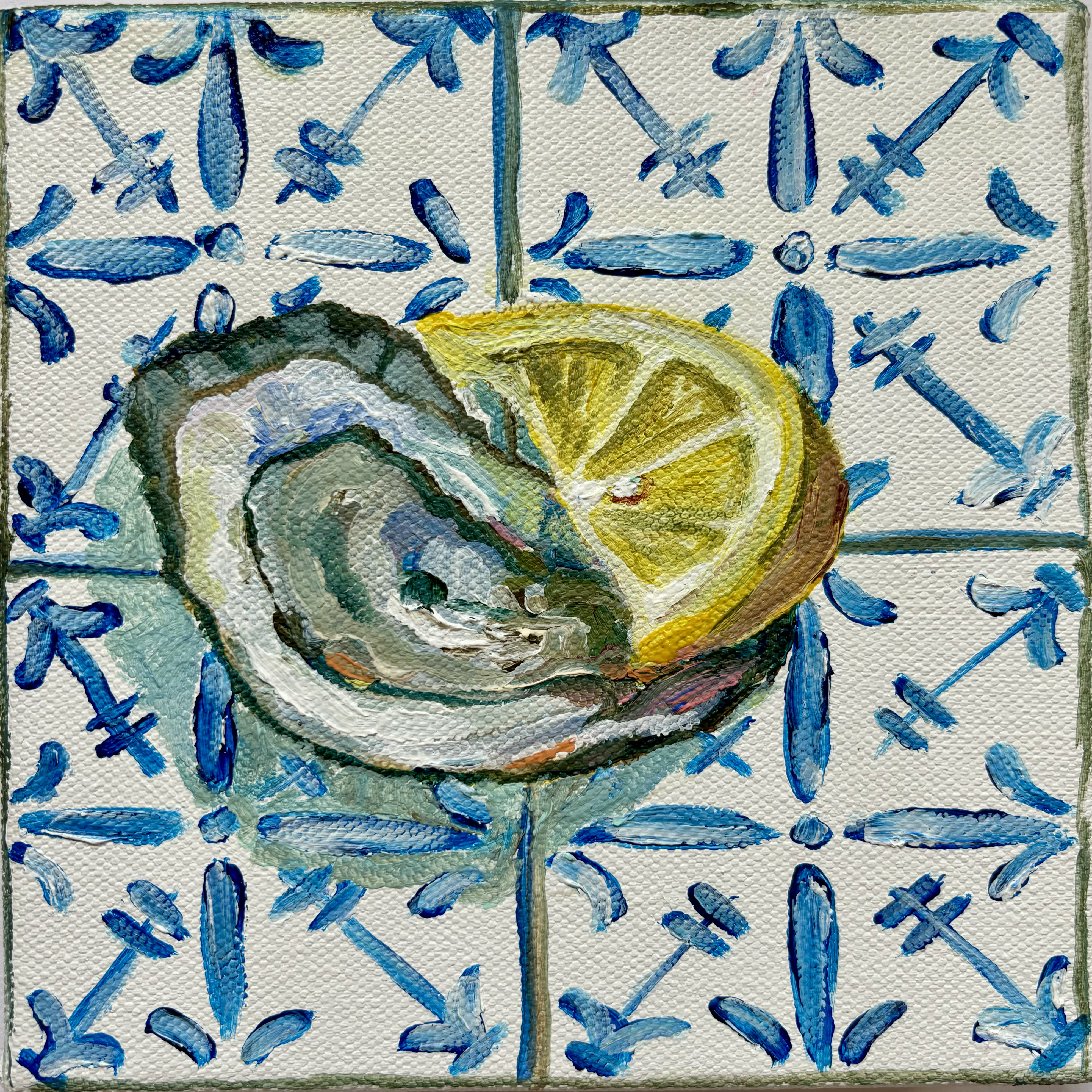 Oyster & Lemon by Pippa Smith