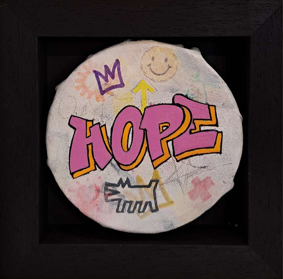 Pocket Graffiti Wall: HOPE by Dani Humberstone