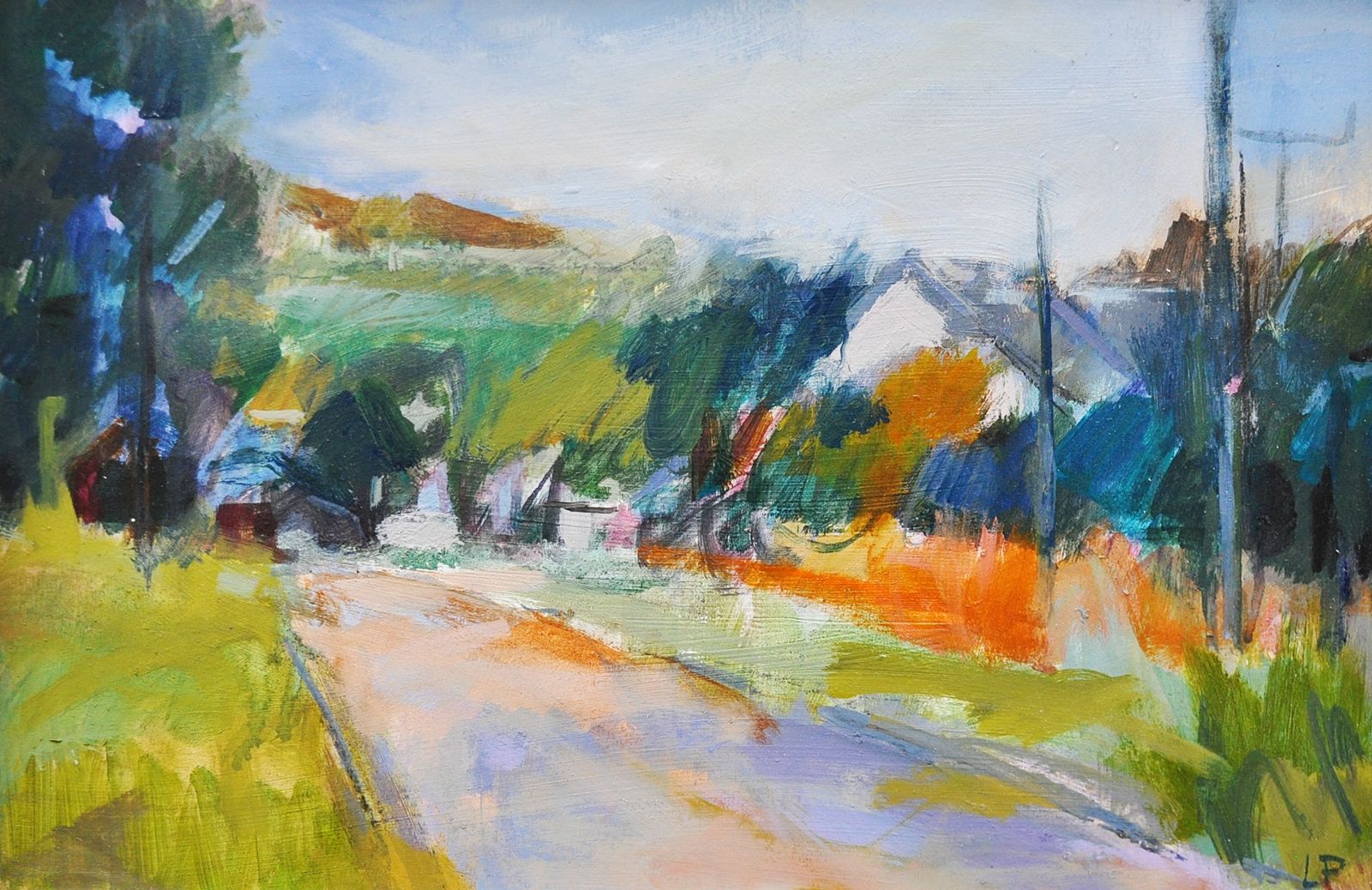 The Road to the Studio by Lucy Powell