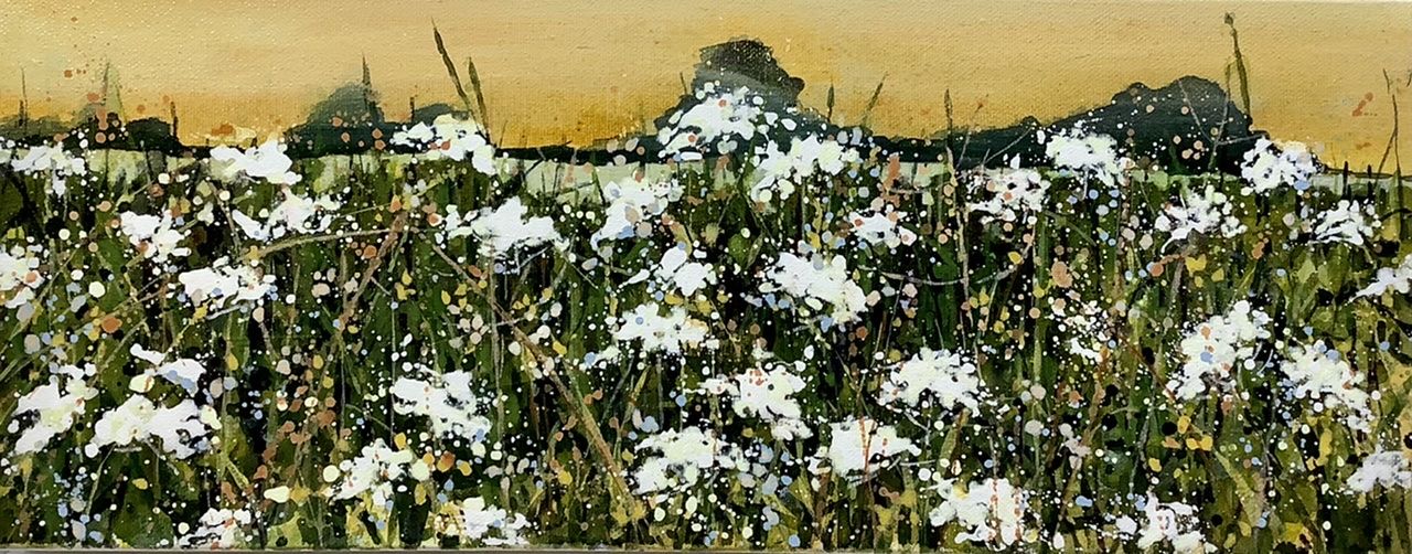 Through The Cowparsley by Adele Riley