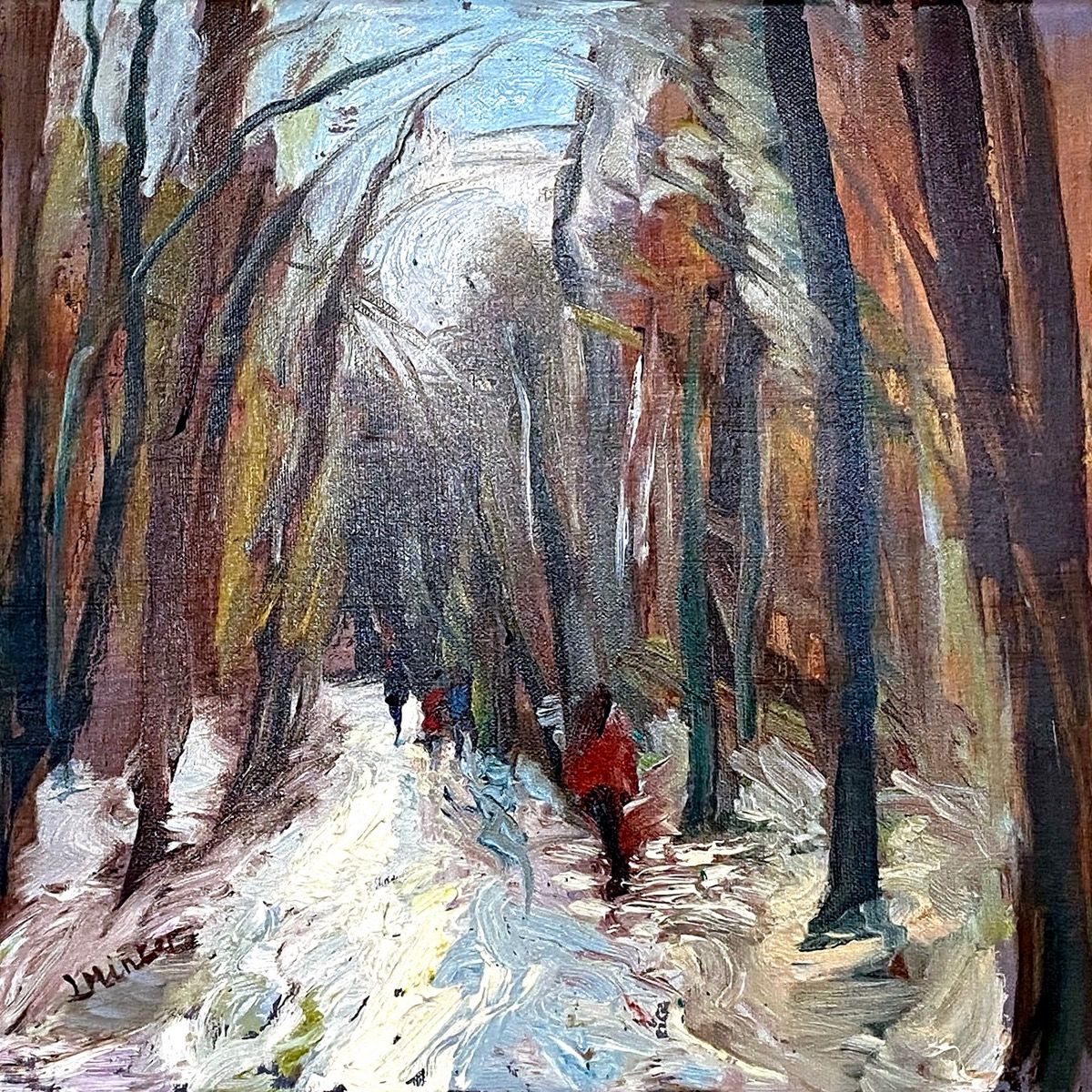 A Winter’s Walk by Lynda Minter