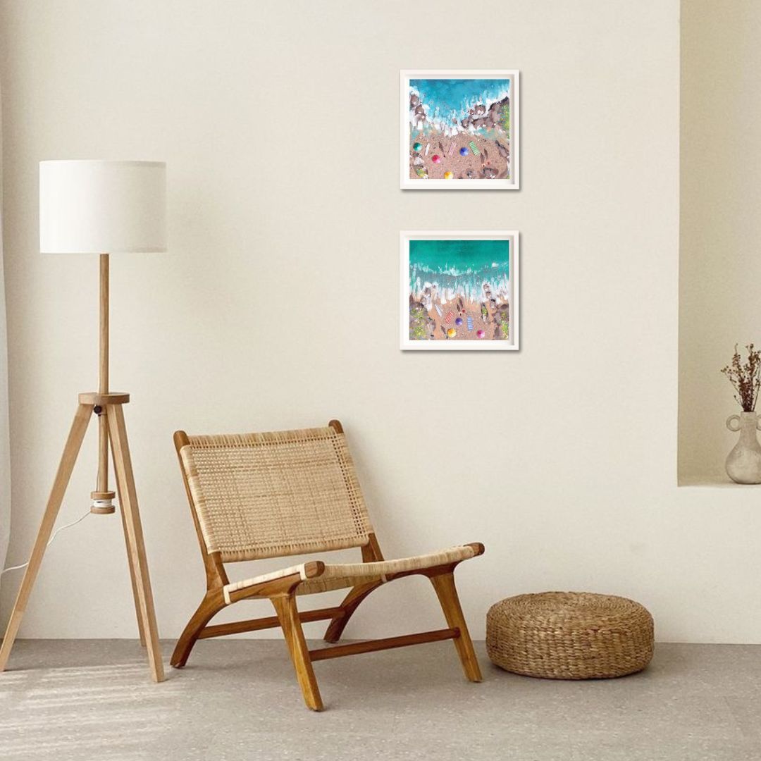 Pebble Beach 1 and 2 by Lenny Cornforth - Secondary Image
