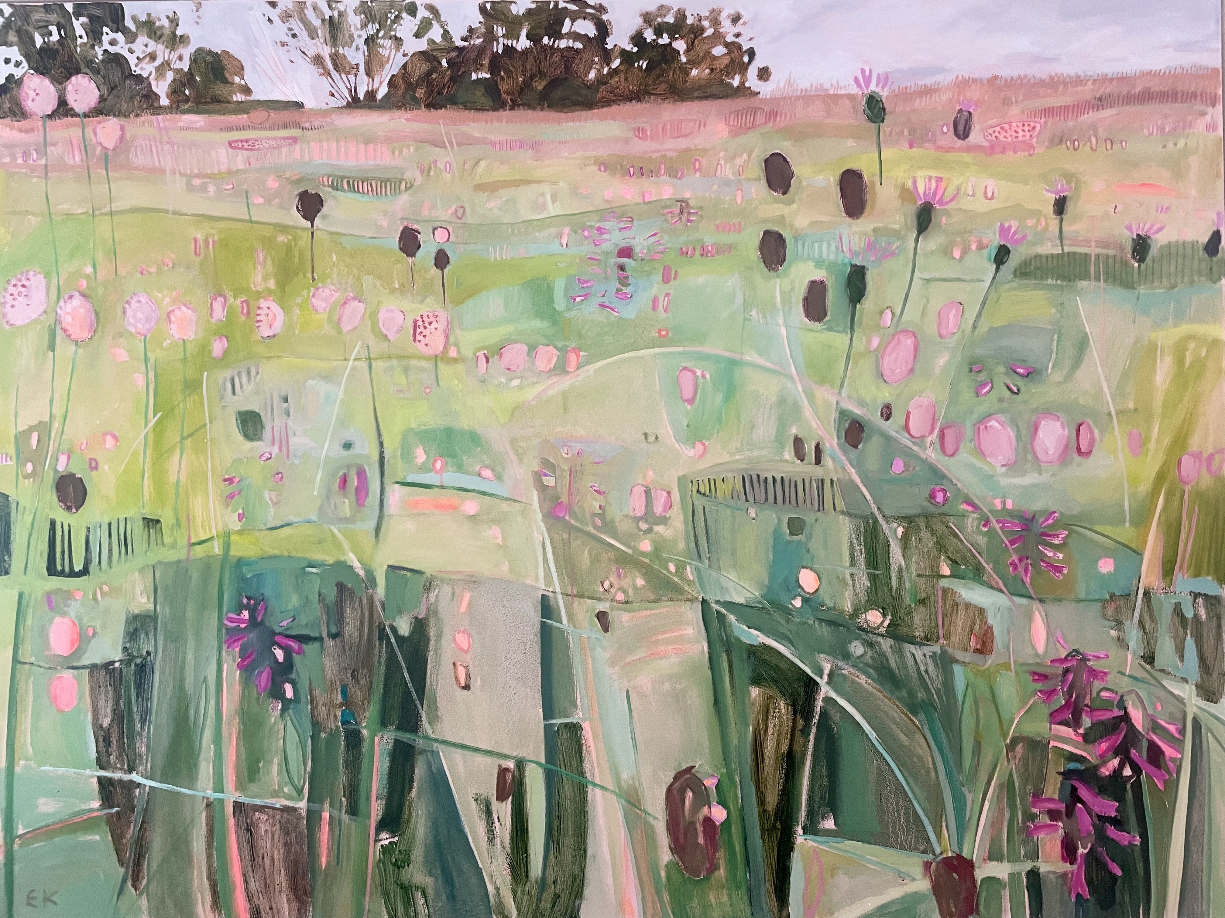 Cotswolds Wildflower Meadow by Elaine Kazimierczuk