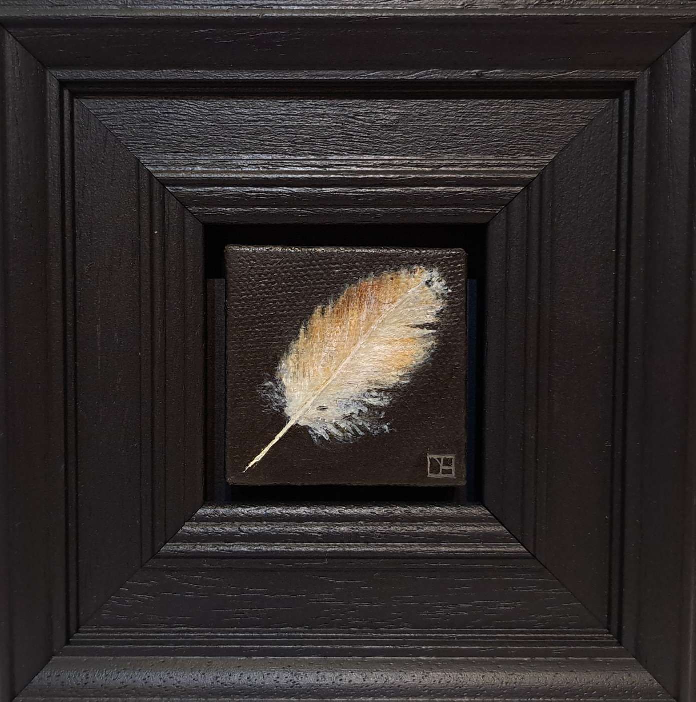 Spring Collection: Pocket Tawny Owl Feather  by Dani Humberstone
