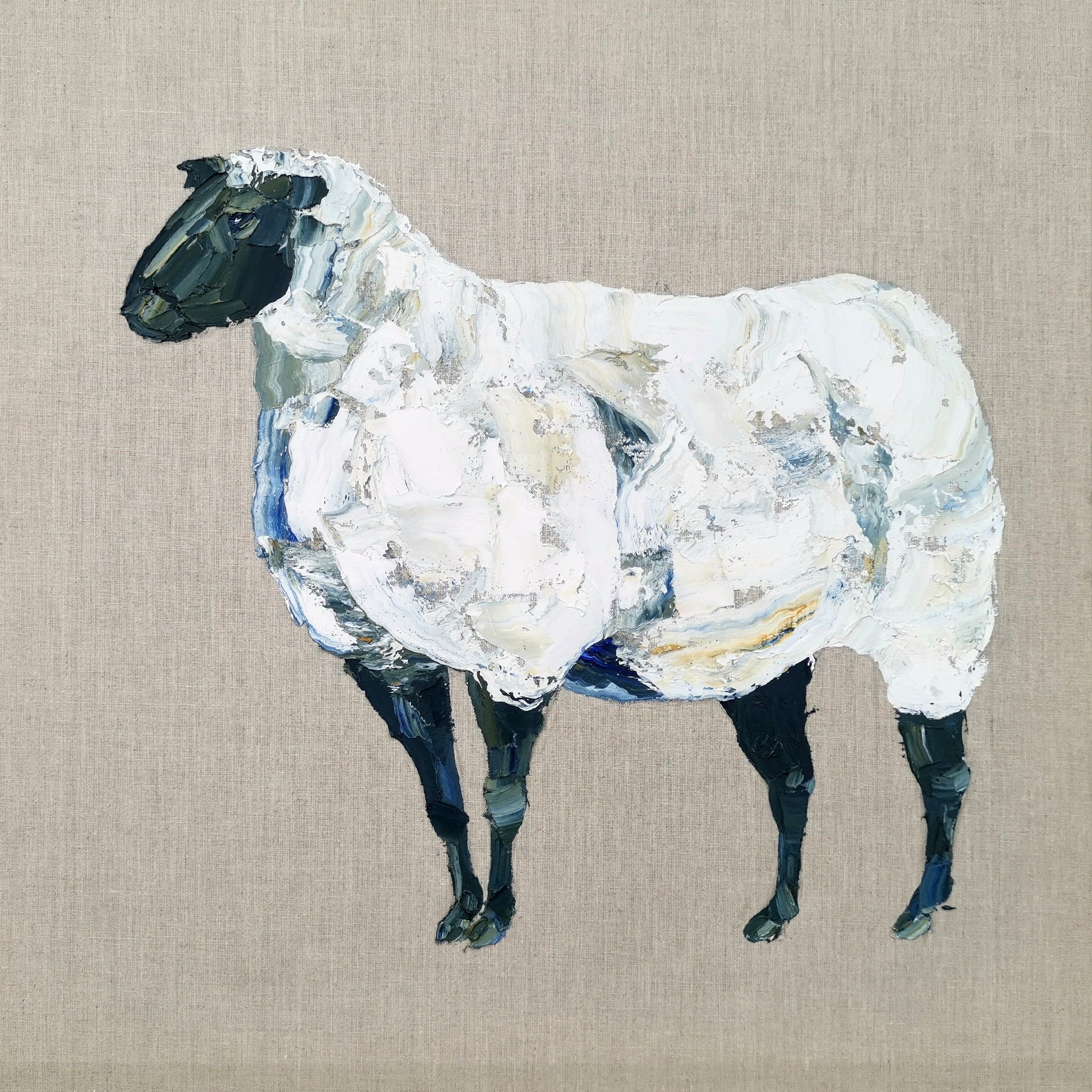 Sheep IV by Georgie Dowling