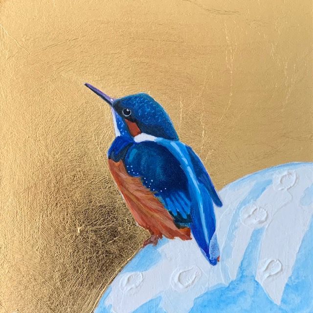 Little Kingfisher, Over The Moon by Anya Simmons