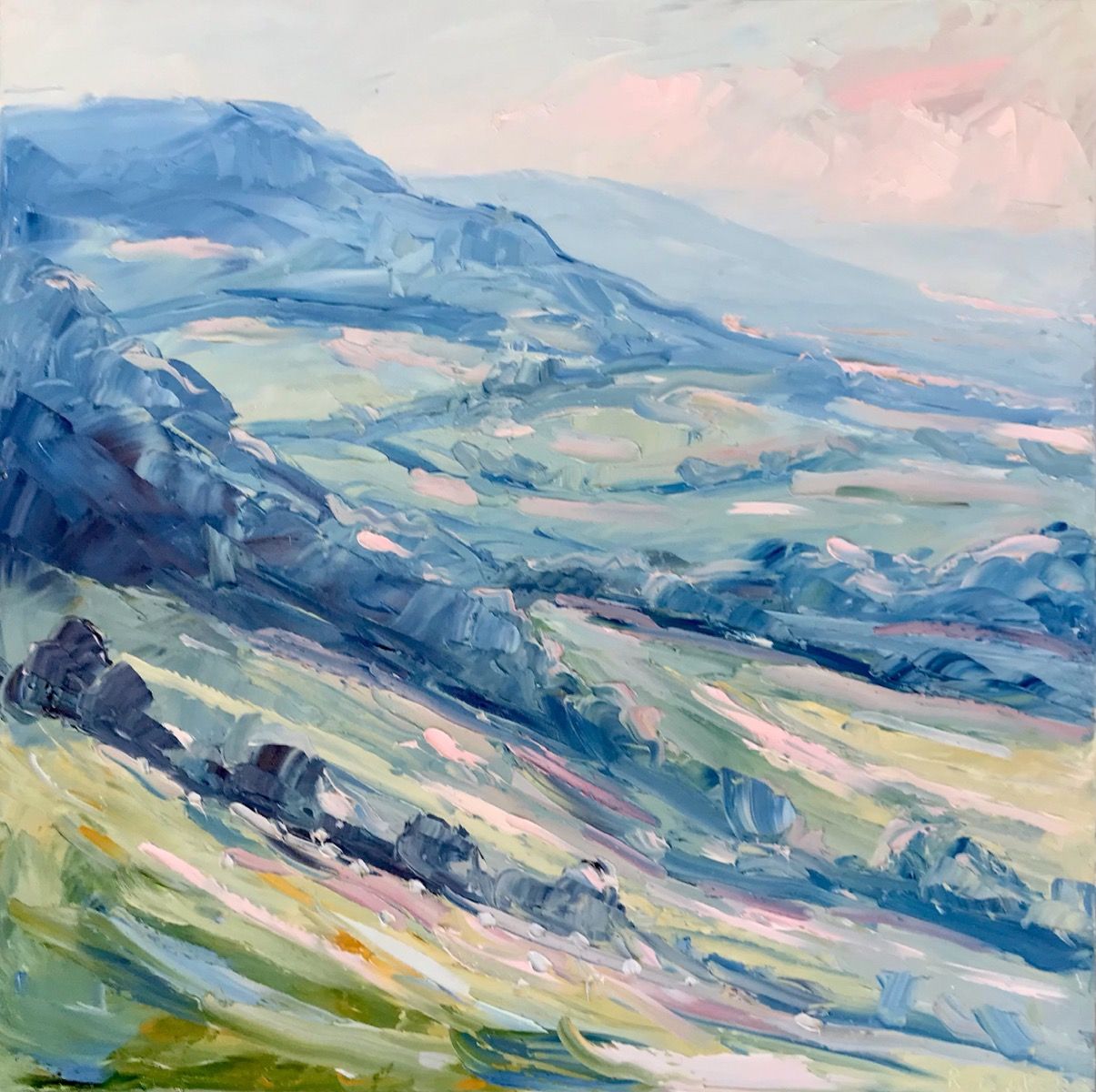 Cotswold Escarpment by Rupert Aker
