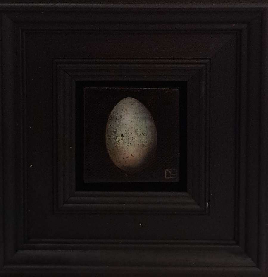 Pocket Pale Blue Blackbird's Egg 2 c  by Dani Humberstone