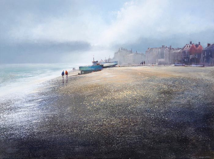 The Beach Aldeburgh by Michael Sanders