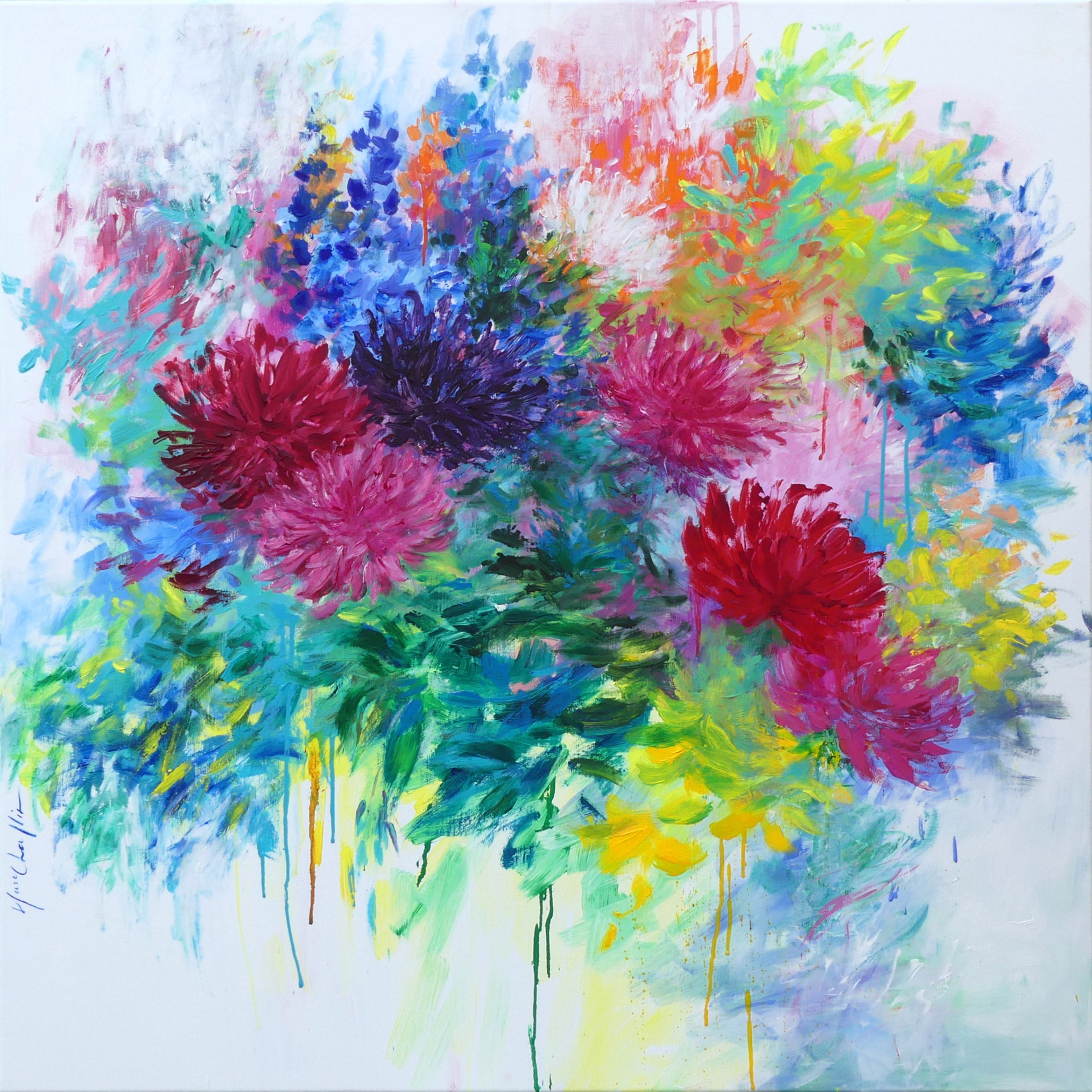 The dahlia season by Mary Chaplin