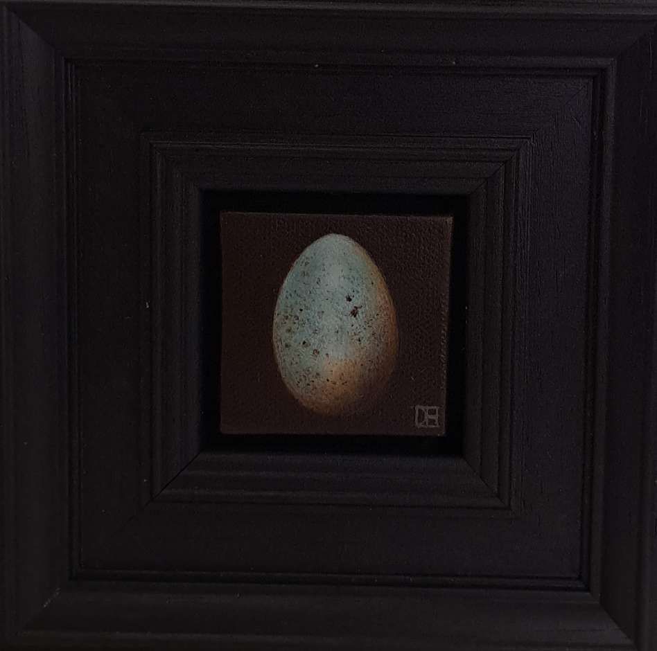 Pocket Warm Pale Blue Blackbird's Egg by Dani Humberstone