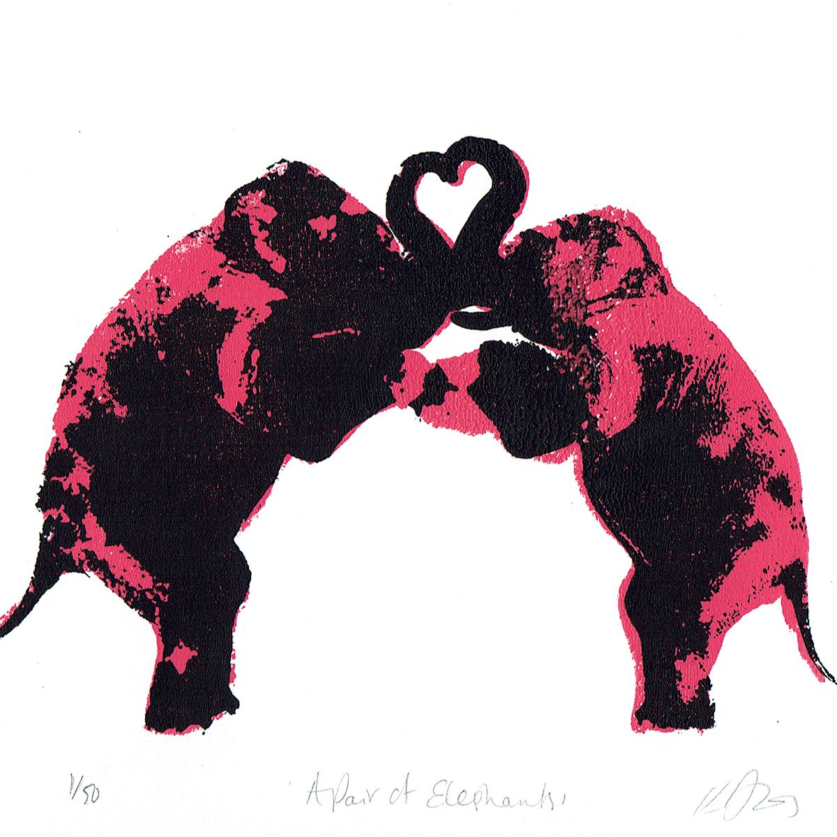 A Pair of Elephants by Katie Edwards
