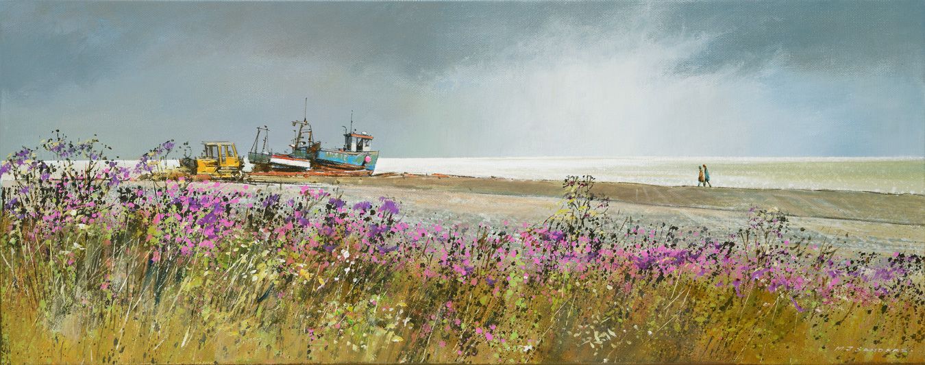 Fishing Boats, Aldeburgh by Michael Sanders