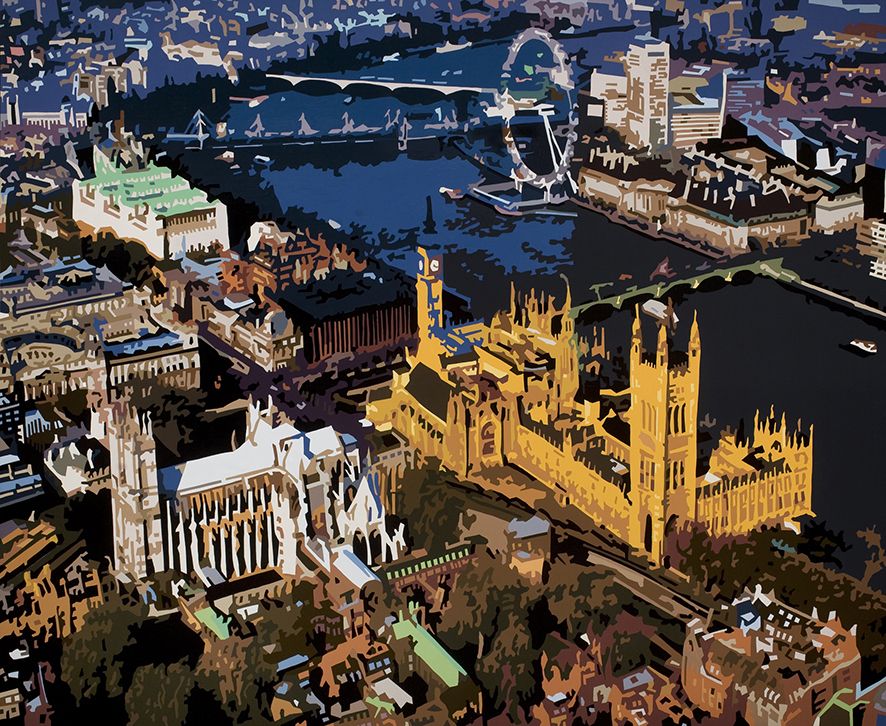 Above Westminster IX, London by Alicia Dubnyckyj