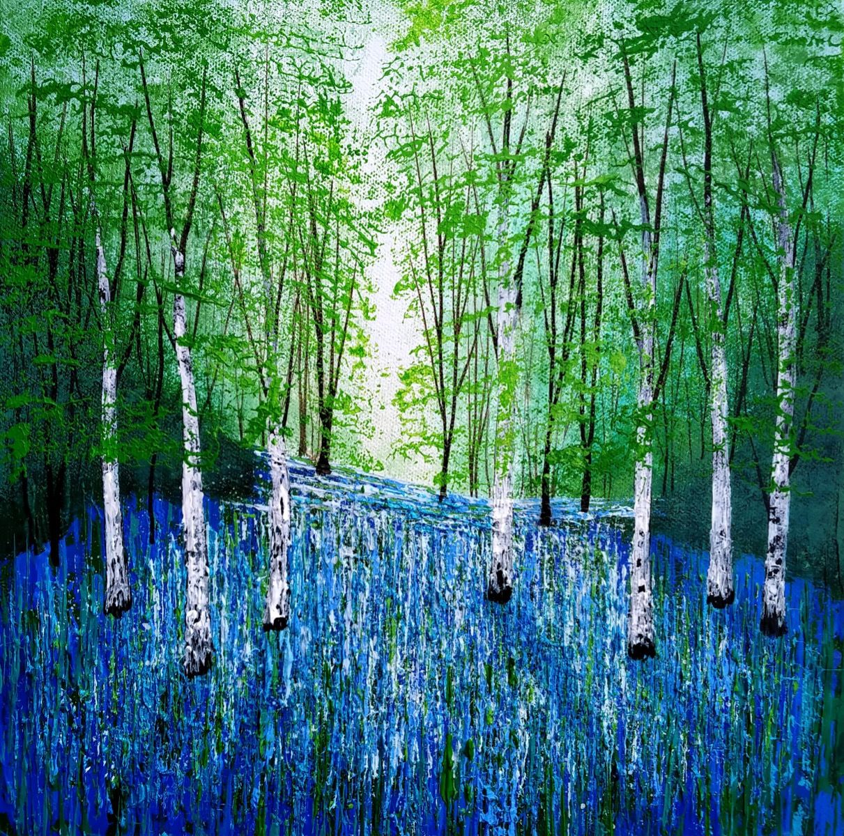 Blue Spring Glade by Amanda Horvath