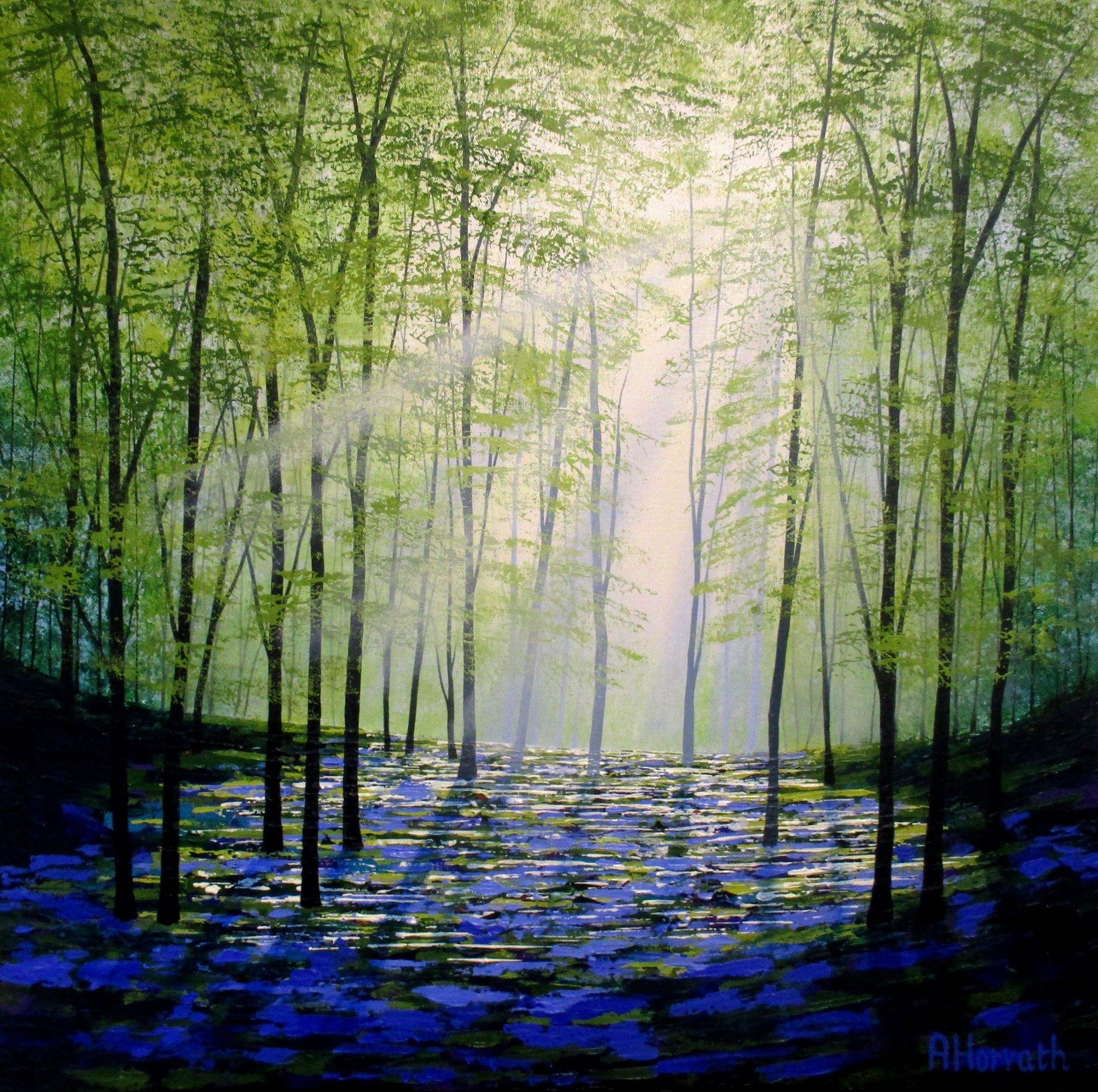 Sunlight Forest by Amanda Horvath