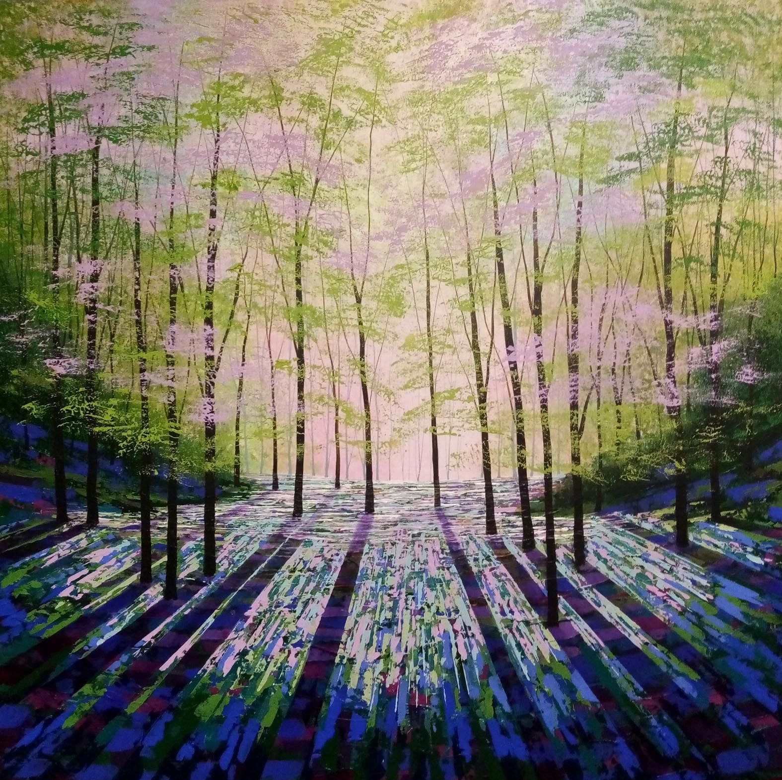Woodland Aurora by Amanda Horvath