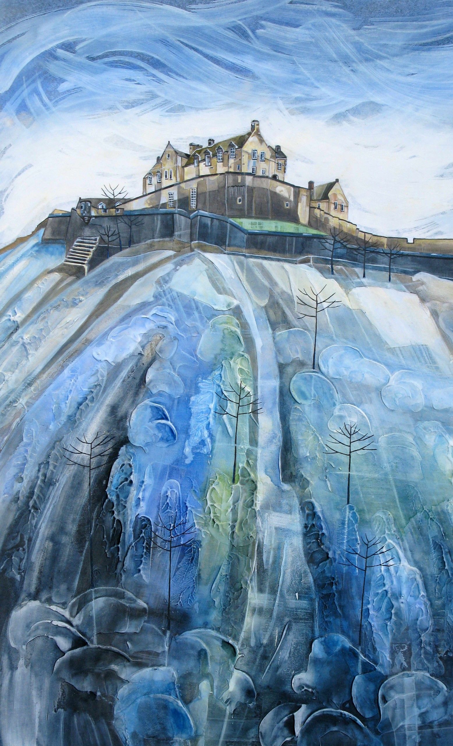 Castle Rock, Edinburgh by Anya Simmons