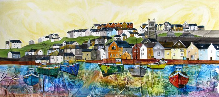 Fowey Harbour by Anya Simmons