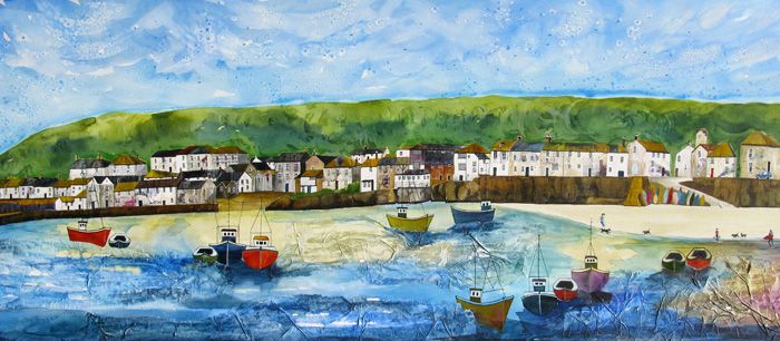 Mousehole, Cornwall by Anya Simmons