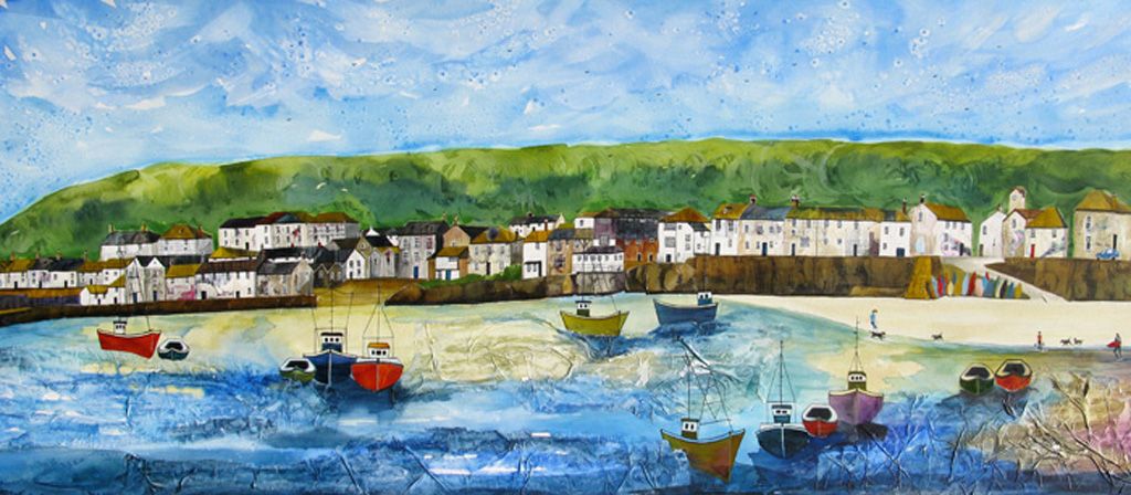 Mousehole, Cornwall by Anya Simmons