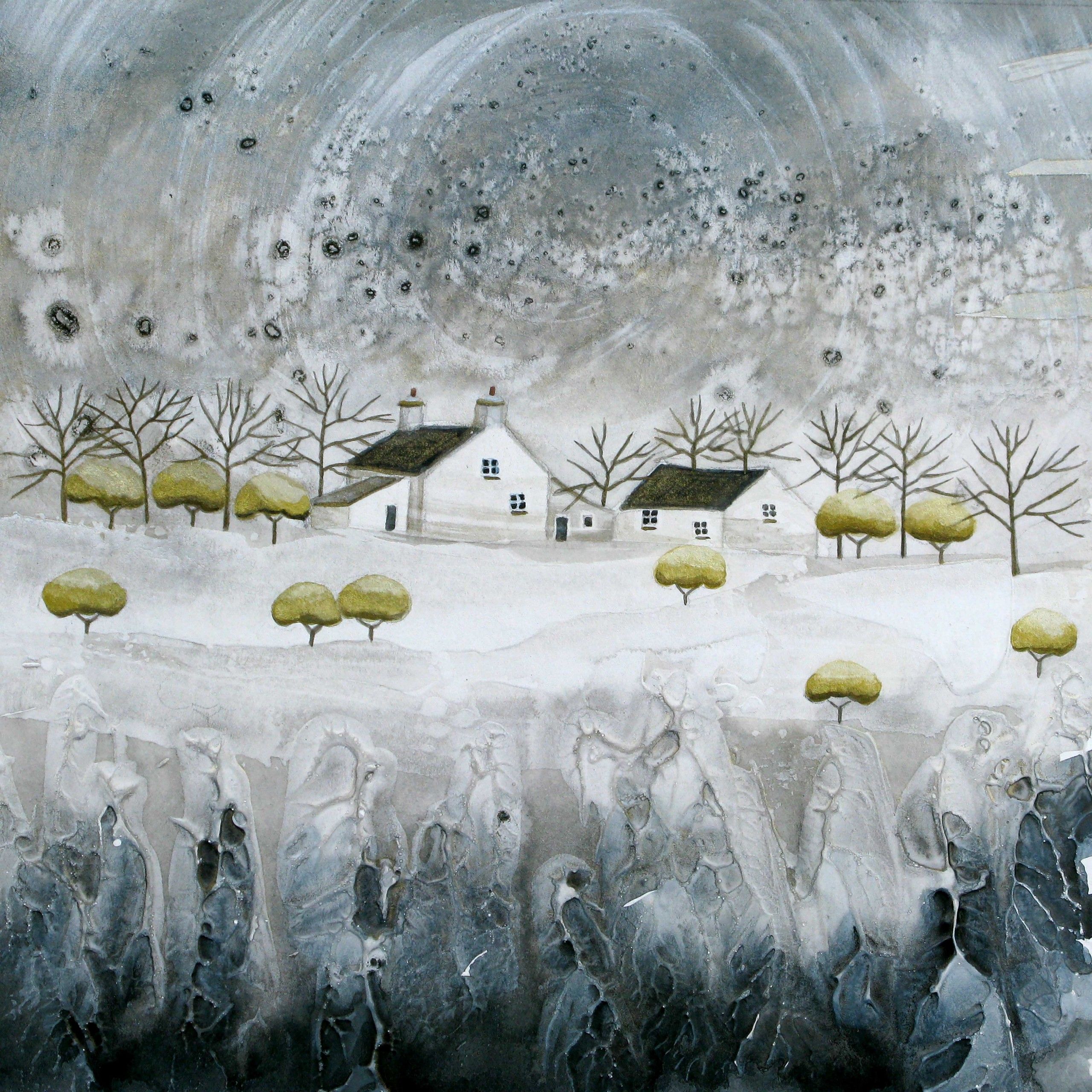 Snow Blossom Cottage by Anya Simmons