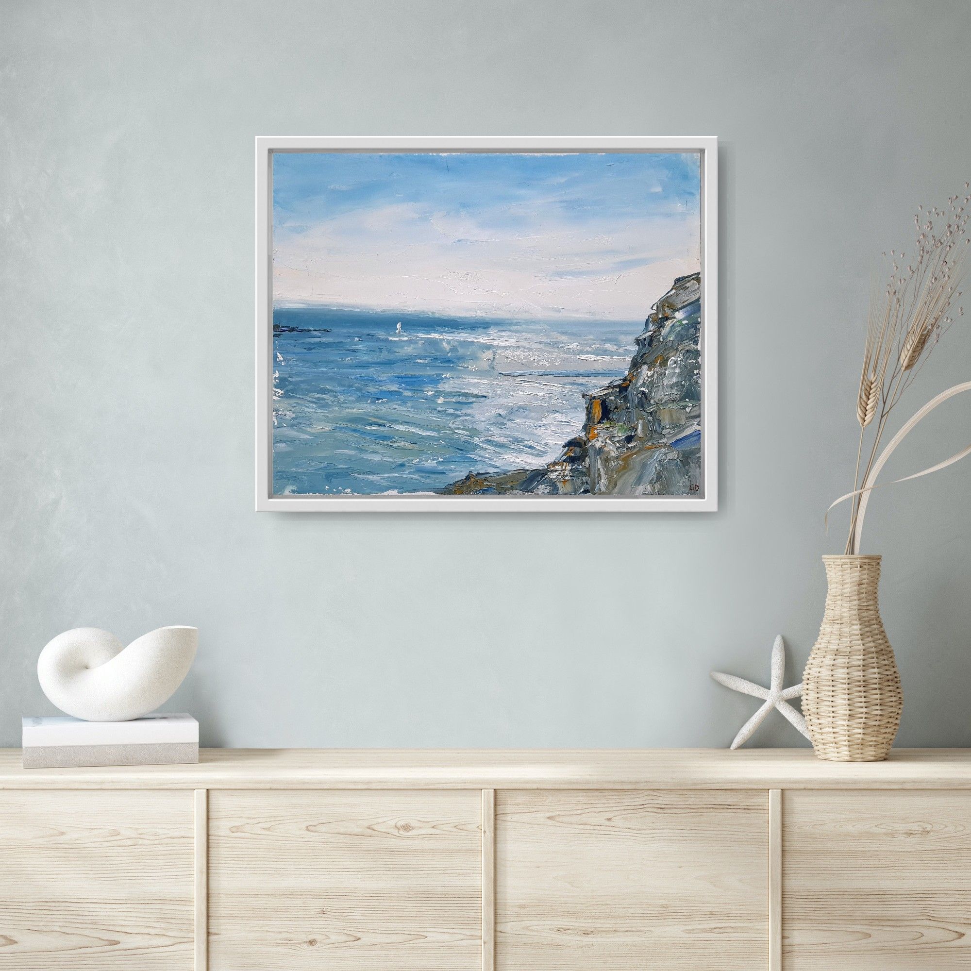 Sparkling sea, Gower peninsula by Georgie Dowling - Secondary Image
