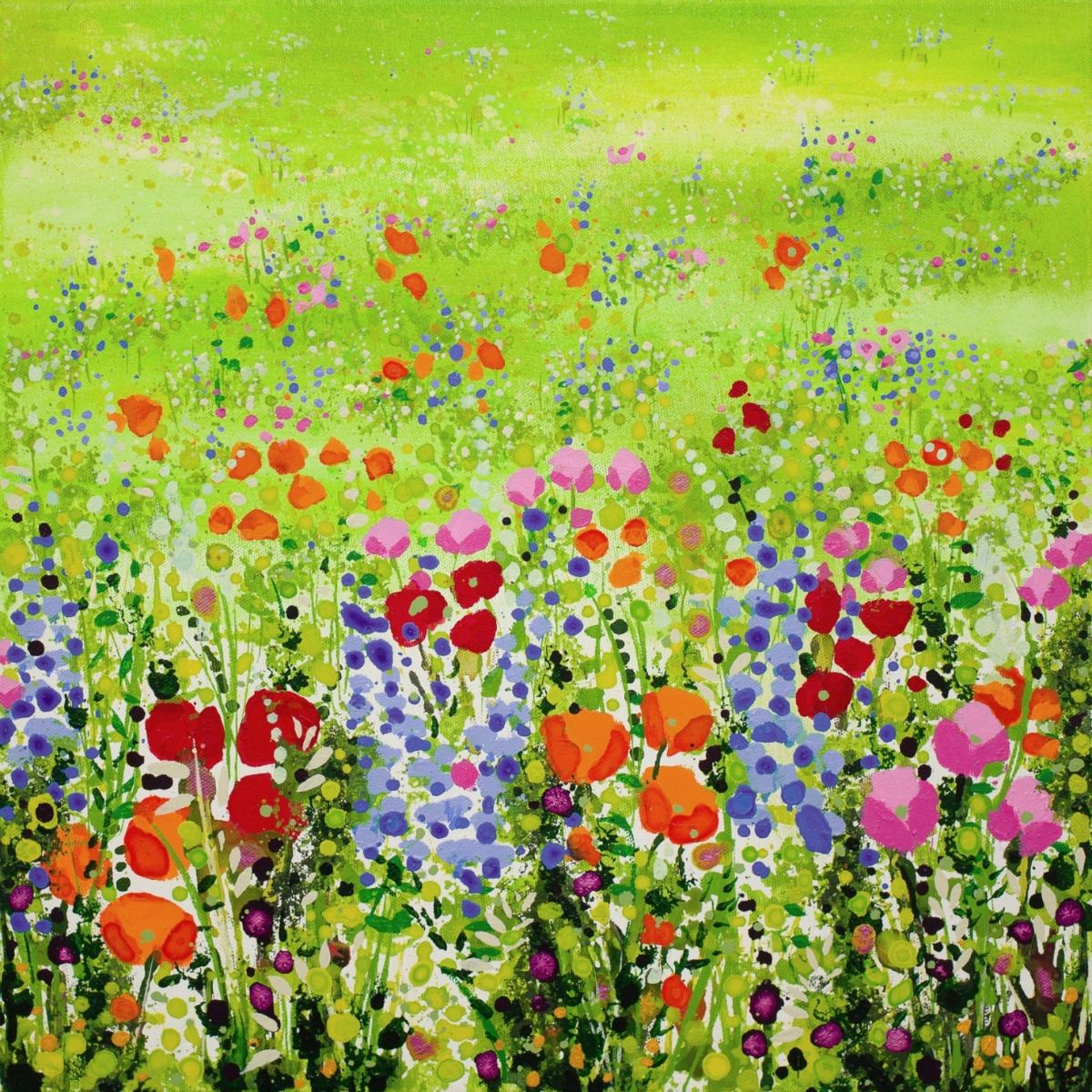 Frimley Meadow Flowers by Becca Clegg