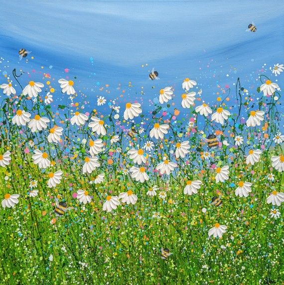 Bee utiful Daisy Meadow #5 by Lucy Moore - Secondary Image