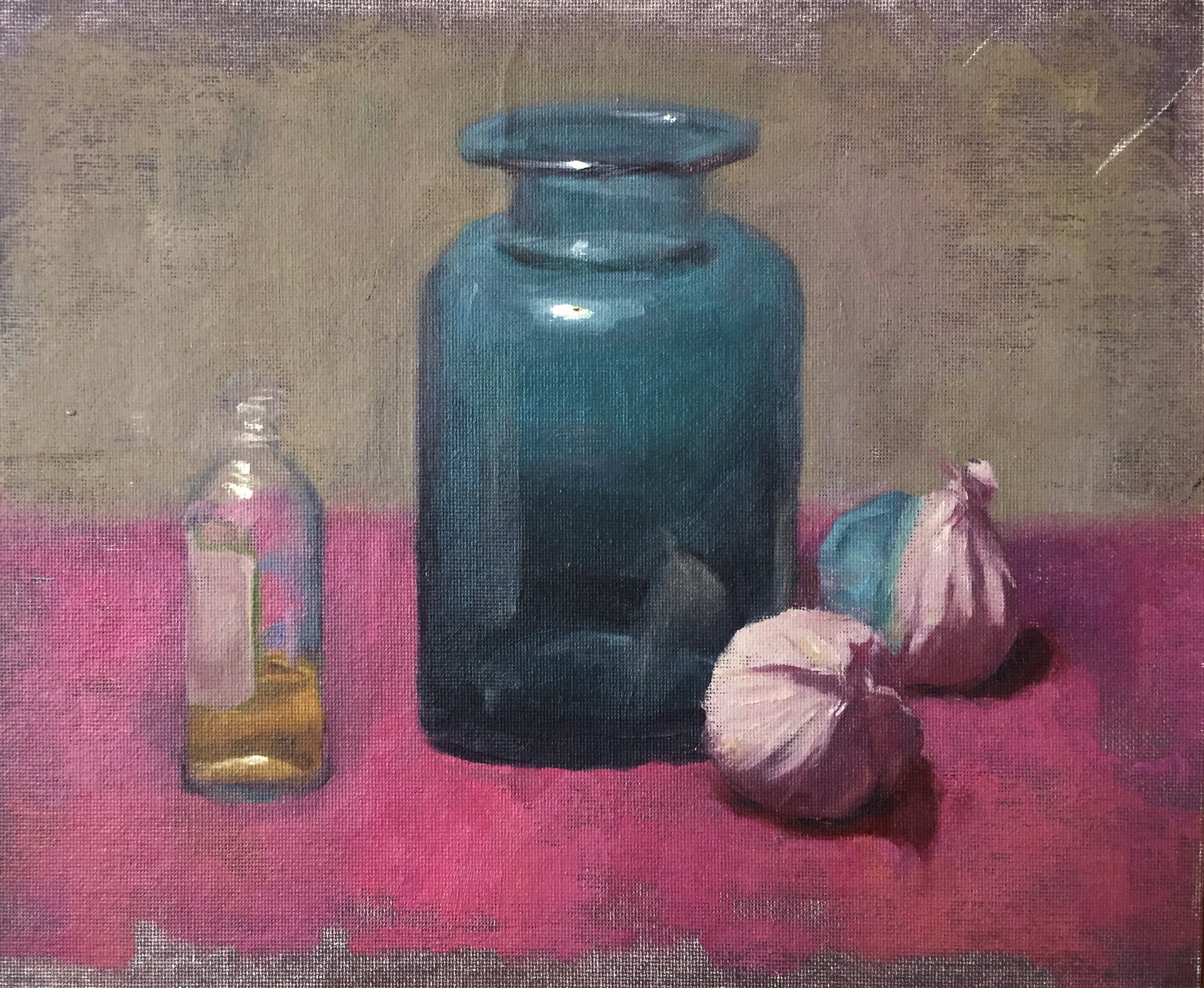 Blue Jar by Benedict Flanagan