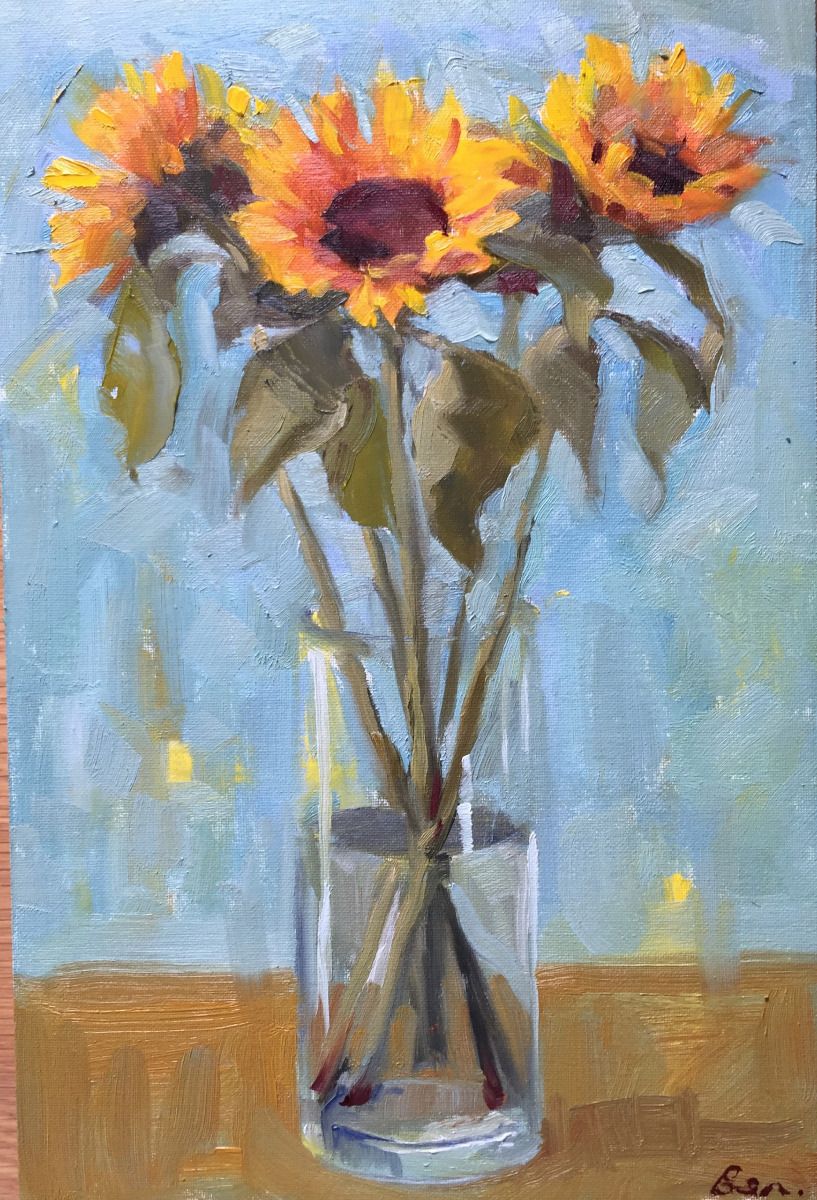Sunflowers by Benedict Flanagan