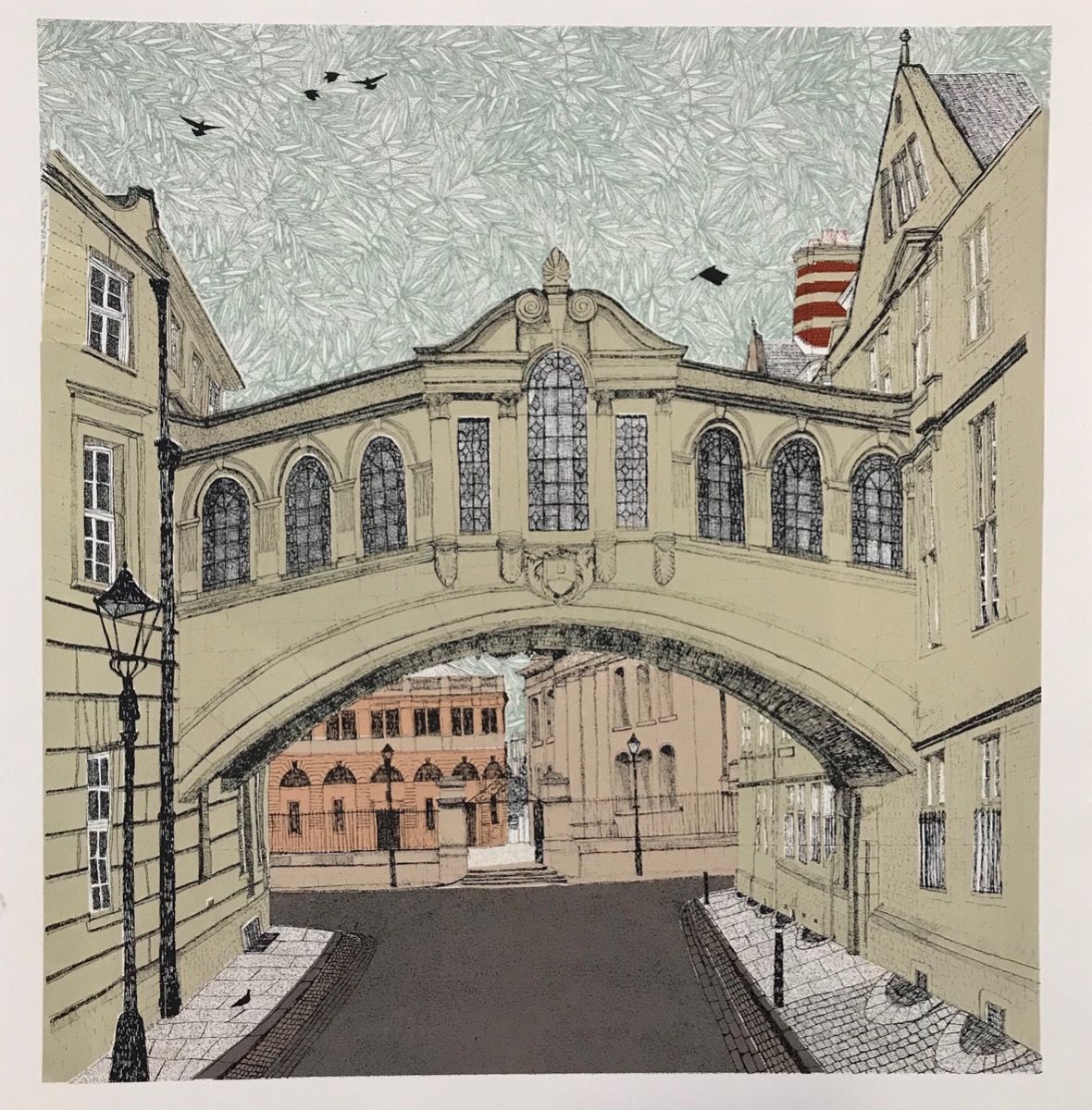 Bridge of Sighs Oxford by Clare Halifax