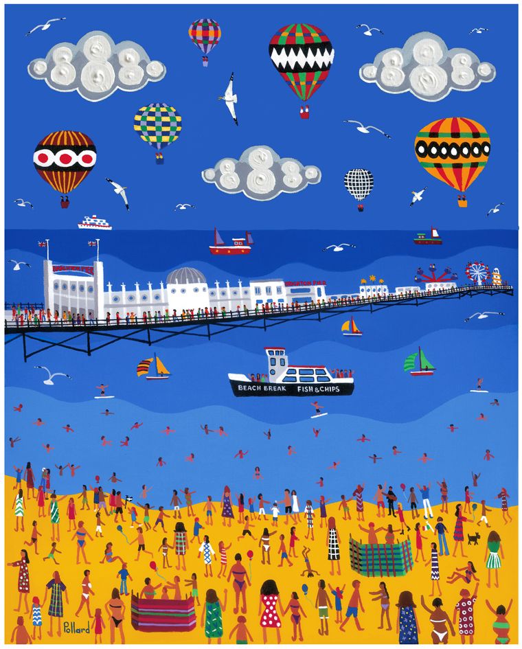 Brighton Pier by Brian Pollard