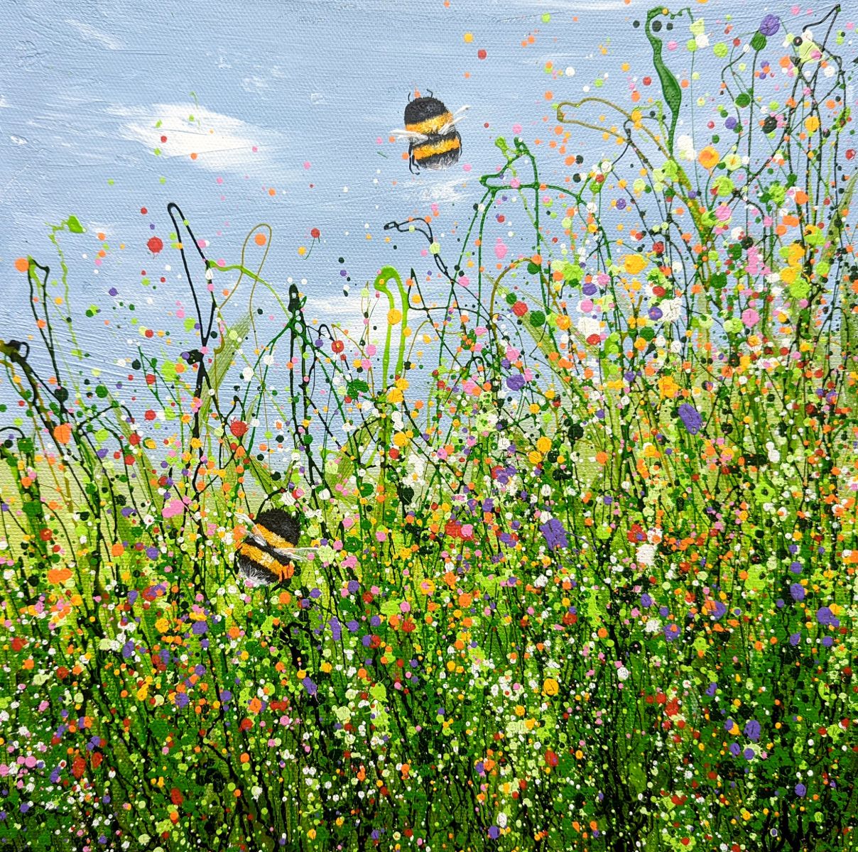 Bumbling Meadows by Lucy Moore